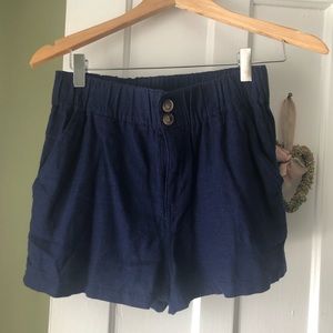 Blue Forever 21 shorts